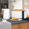 Arendo Frühstücks-Set Edelstahl, Wasserkocher mit Produktbild-Vorschau 6