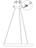 Lampa wisząca LED Midway złota 35W Ciepła biel 3850lm metal Podgląd zdjęcia produktu 6