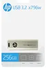 HP x796w unità flash 256 GB USB tipo A 3.2 Gen 1 3.1 Gen 1 Anteprima dell’immagine prodotto 7