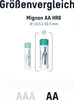 ANSMANN Telefon Akku AA 1300 mAh 1,2V, 2 Stück Produktbild-Vorschau 3