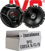 JVC CS-DR1720 - 16,5cm 2-Wege Koax-Lautsprecher - Einbauset Produktbild-Vorschau 1
