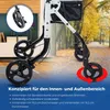 Mobiclinic Rollator Aluminium schwarz faltbar leicht Produktbild-Vorschau 3