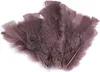 20 Natur-Putenfedern, 11-17cm, Farbwahl, unterschiedliche Produktbild-Vorschau 1