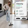 CLEANLY Schrubber mit Stiel und Abzieher für Boden und Produktbild-Vorschau 2