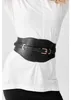 Damen Breiter Taillengürtel, Schwarz/84-90 cm Produktbild-Vorschau 3