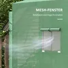 Outsunny, fóliový skleník, skleník/teplák s dvoma dverami, Náhľad obrázku produktu 6