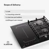 Klarstein dvojitá indukčná a plynová varná doska, 7 kW plný Náhľad obrázku produktu 7