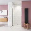 AICA Drehtür 80x180cm Nischentür Schwenktür 5mm NANO Produktbild-Vorschau 2