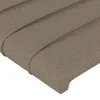 [Home] LED Kopfteil Taupe 83x16x118/128 cm Stoff , Neue Produktbild-Vorschau 5