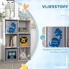 Weißes Kinder-Aufbewahrungsregal mit Würfeln und Schubladen Produktbild-Vorschau 5