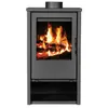 EEK A+ Kaminofen Victoria Regina schwarz - 9kW Produktbild-Vorschau 3