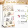 3 Monatskalender 2027 Tischkalender zum Aufstellen - Produktbild-Vorschau 2