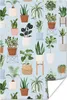 MuchoWow® Poster Pflanzen - Blumentopf - Hängender Produktbild-Vorschau 1