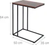 Relaxdays Beistelltisch, HBT: 64 x 50 x 35cm, MDF, Eisen, Produktbild-Vorschau 4