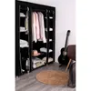 dibea Armoire à vêtements en tissu, armoire pliante stable Voir les images du produit 3