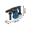 Bosch 0 611 910 00K, SDS Plus, Schwarz, Grün, 2,6 cm, 980 Produktbild-Vorschau 22