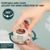 Mini Clip Ventilator,USB Ventilatoren Gurtelclip mit 900mAh Produktbild-Vorschau 4