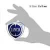 Lancia 3D Nálepka Náhradní logo Oficiální Crest, zadní Náhled obrázku produktu 6
