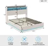 ProximaX Polsterbett 140x200cm mit USB, Jugendbett Produktbild-Vorschau 7