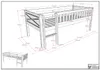 VIPACK - SCOTT Kojen-Spielbett 90 x 200 cm, inkl. Leiter Produktbild-Vorschau 7