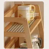 Küchen Organizer, 2 Tiers Bambus Rattan Geflecht, Produktbild-Vorschau 6