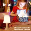 ZMH Tischlampe khaki E14 Nachttischlampe 2er Set Produktbild-Vorschau 7
