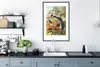 MuchoWow® MuchoWow® Gerahmtes Poster Antiker Vogeldruck Produktbild-Vorschau 4