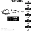 Wallity, Dekoratives Wandaccessoire aus Metall, Spiaggia, Produktbild-Vorschau 7