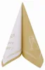 Airlaid Serviette Happy Years 80 Jahre in Gold, 40 x 40 cm, Produktbild-Vorschau 1