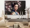 MuchoWow® - Leinwandbilder - Frau - Sakura - Kimono - Produktbild-Vorschau 7