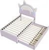 Letto per bambini 90 x 200 cm con testiera a forma di Anteprima dell’immagine prodotto 13