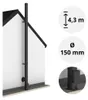 4,3 m Edelstahlschornstein Ø 150 mm Komplettset Produktbild-Vorschau 3