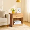 FCH Comodino, con cassetti Tavolino Comodino, 39 x 28 x 41 Anteprima dell’immagine prodotto 8