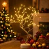 108 LED Weihnachtsdeko Bonsai Baum Lampe, Warmweißes Produktbild-Vorschau 4