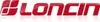 The image shows the Loncin logo and brand name in red with a reflective effect against a white background. Podgląd zdjęcia produktu