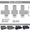 Sesselschoner 3 Sitzer Sofa Universal Wasserdicht Produktbild-Vorschau 3