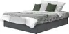 Letto matrimoniale in PVC "Ava" con contenitore - 140 x 190 Anteprima dell’immagine prodotto 1