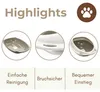 2er Set Katzenklo ohne Deckel Doppelpack Katzentoilette mit Produktbild-Vorschau 6