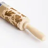 Wałek Do Ciasta Grawerowany Drewniany Świąteczny Do Ciastek Podgląd zdjęcia produktu 6
