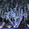 4M Meteorschauer Lichterkette 288 LED Weihnachtsdeko Produktbild-Vorschau 3