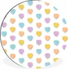 MuchoWow® - Wand Bild - Wohnzimmer - Runde Bilder - Produktbild-Vorschau 1