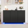 okwish Mobile da cucina, Mobile con illuminazione a strisce Anteprima dell’immagine prodotto 11