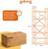 Goliving Bücherregal – 66 x 30 x 186 cm – 6 Ebenen – Produktbild-Vorschau 7