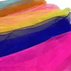 18 kusů čtvercových jonglérských šátků, duhových, tanečních Náhled obrázku produktu 2