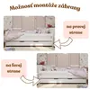 Detská Posteľ Lili S Bariérou, Zásuvkou A Roštom | 160x80 Náhľad obrázku produktu 13