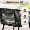 COSTWAY Polyrattan Gartenmöbel Set, Balkonmöbel Set mit Produktbild-Vorschau 4