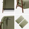 sweeek - 2-Sitzer Schlafsofa aus nussbaumfarbenem Heveaholz Produktbild-Vorschau 2