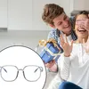 Módní, lehké, průhledné brýle s filtrem modrého světla pro Náhled obrázku produktu 3
