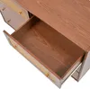 OKWISH Commode 120x40x80 cm - 6 Tiroirs, Poignées Dorées - Voir les images du produit 8