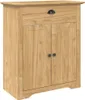 vidaXL Armoire de salle de bain BODO Marron miel 70 x 35 x Voir les images du produit 1
